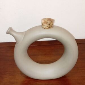 Hartstone Pottery Ceramic Wine Decanter Vintage 70s